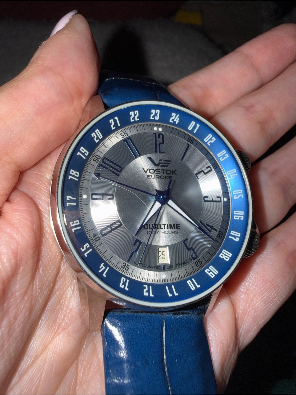 Vostok Europe Dualtime 12/24 Automatic 32 Jewel Limited Edition Watch